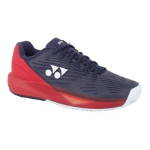 Yonex Tennisschuhe Power Cushion Eclipsion 5 Allcourt (Stabilität) 2024 navyblau/rot Herren